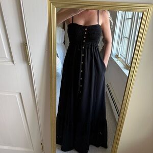 Elegant Black Maxi Dress